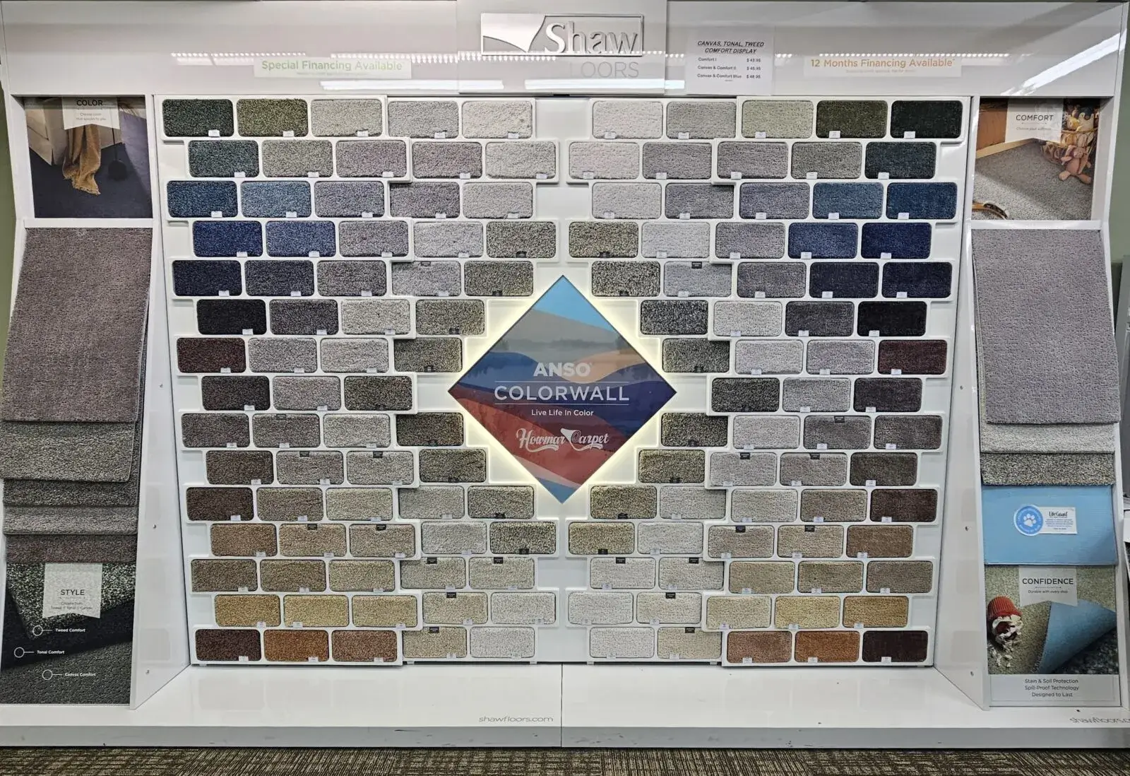 Carpet Samples | Howmar Carpet Inc.